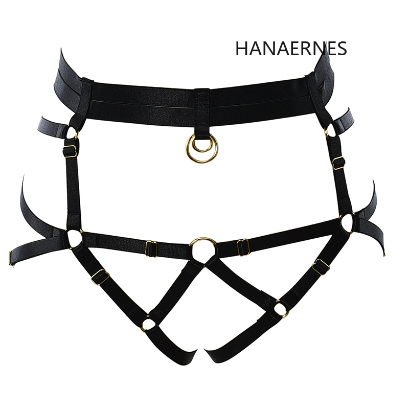 Womens Sling Metal Garters Belt Goth Fetish Body Harness Garter Belt Adjustable Women Sexy Punk Leg Stockings Cincher Strap Garters Aliexpress
