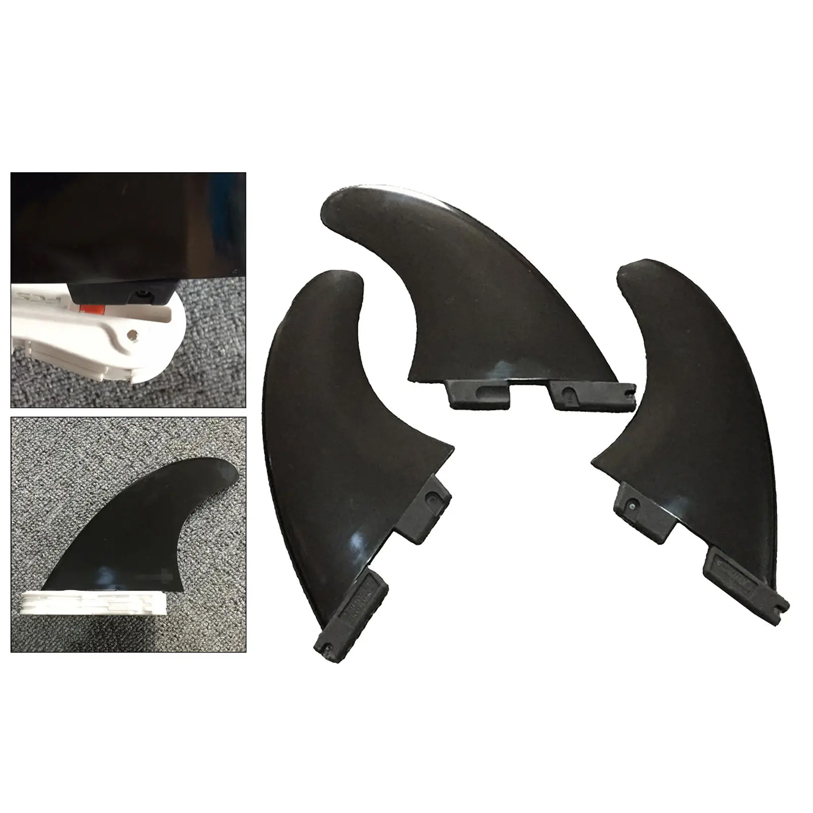 3-part Surfboard Center Single Fin Thruster Reinforced Surf Set