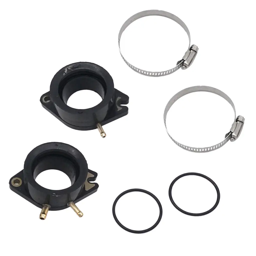 MagiDeal 1 Pair Carburetor Intake Manifold Fits for Yamaha/VIRAGO 750/XV750