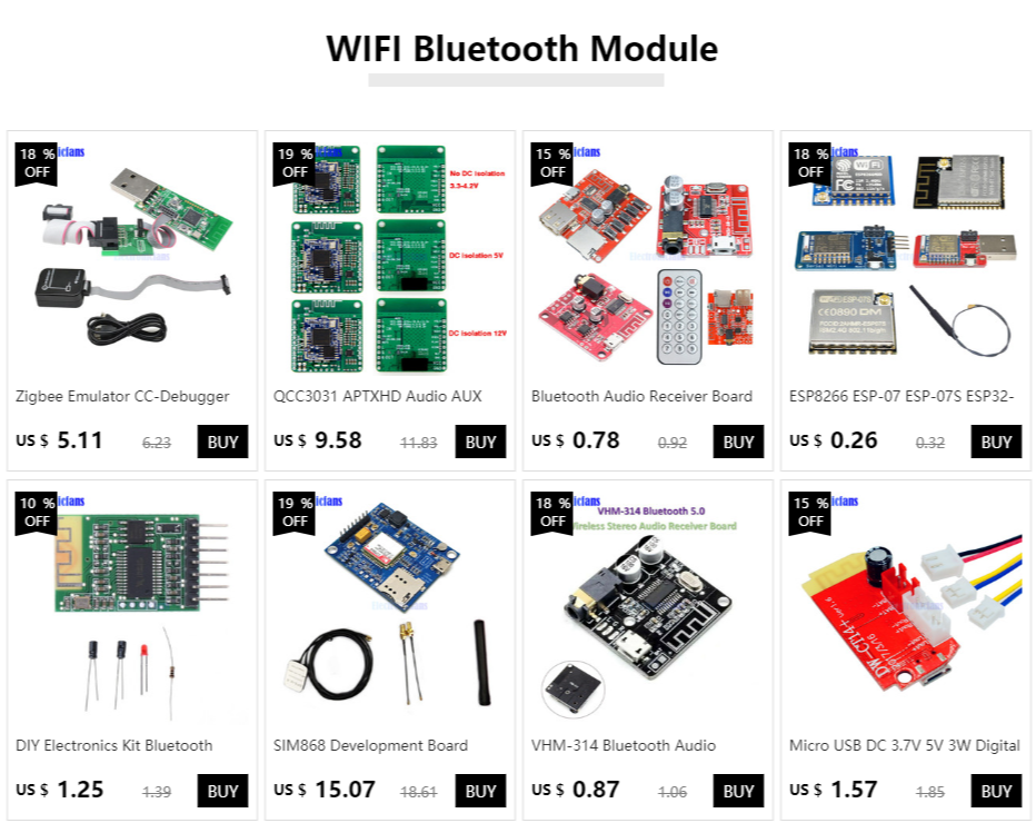 Módulo de placa de desenvolvimento t8 com pinos para arduino