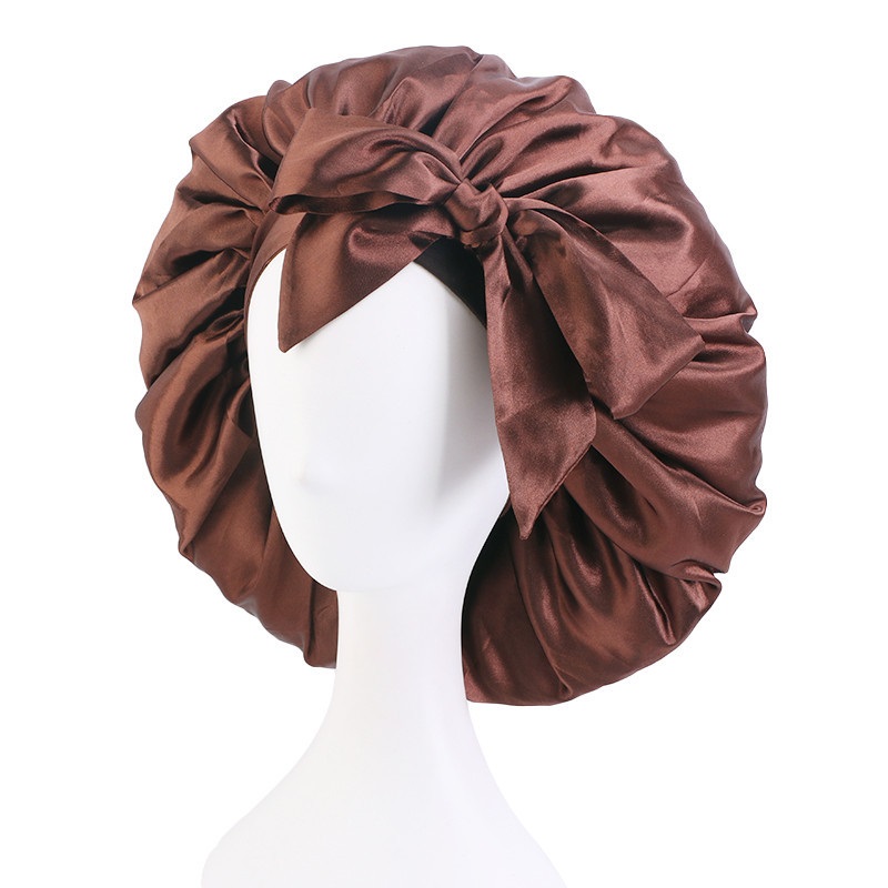 Extra Large African Pattern Print Satin Bonnet Women Night Sleep Cap Adjustable Wide Band Elastic Head Wrap Hair Bonnet Hat Extra Large African Pattern Print Satin Bonnet Women Night Sleep Cap Adjustable Wide Band Elastic Head Wrap Hair Bonnet Hat