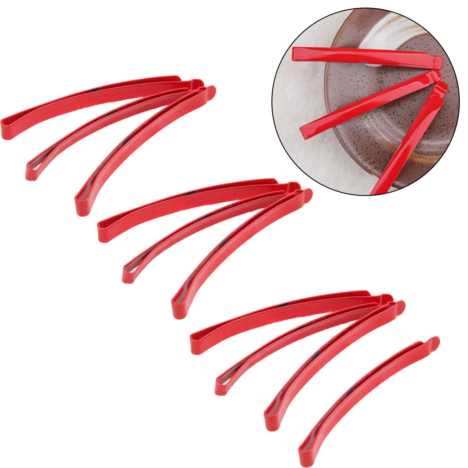 Anime Red Hairpins Flat Style for Tokyo Ghoul Cosplay for Girl Women