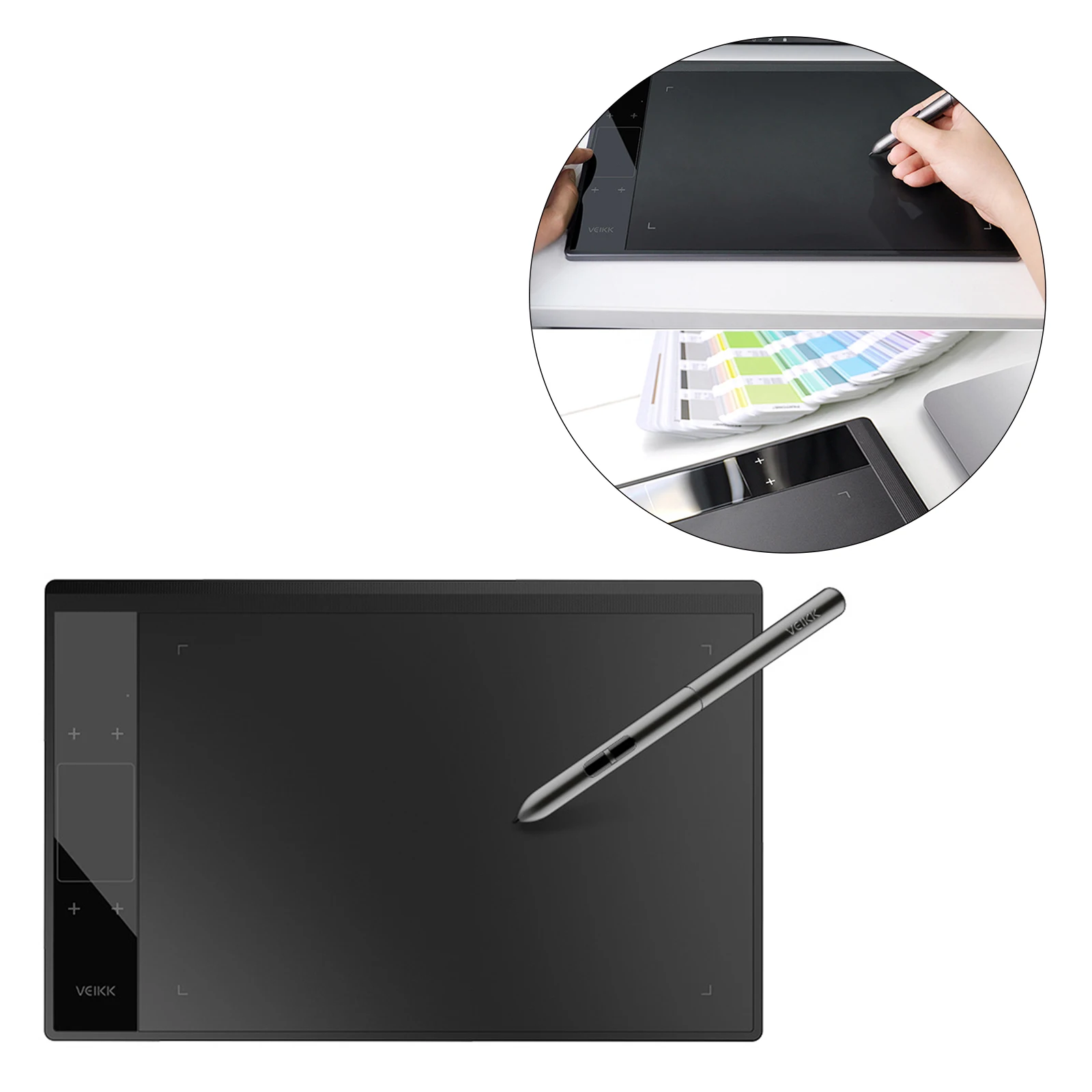 Professional Art Graphics Tablet Pad 8192 Levels Pressure Stylus Pen Notepad