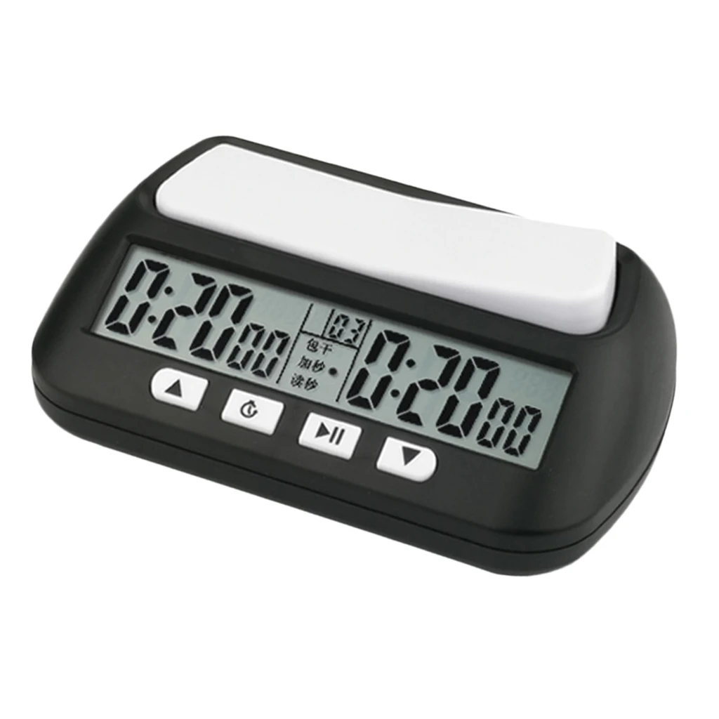 Professional YS-902 Chess Game Clock Count Up Down Timer Chess Game Black