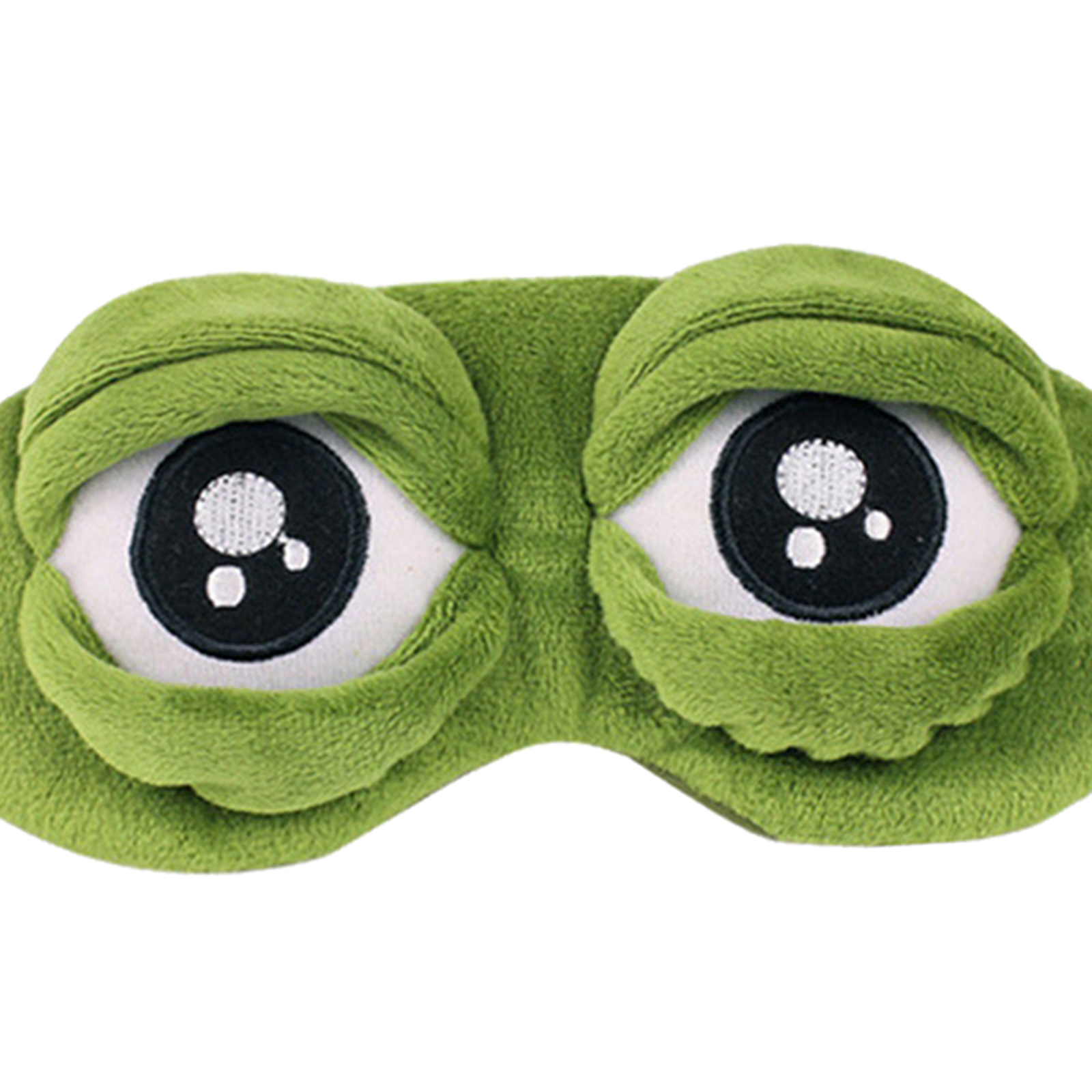 Eye Masks Travel Sleep Animal Frog Blindfold Breathable Sleep Eye Masks Soft Plush Sleeping Masks Funny 3D Frog Eye Sleep Masks