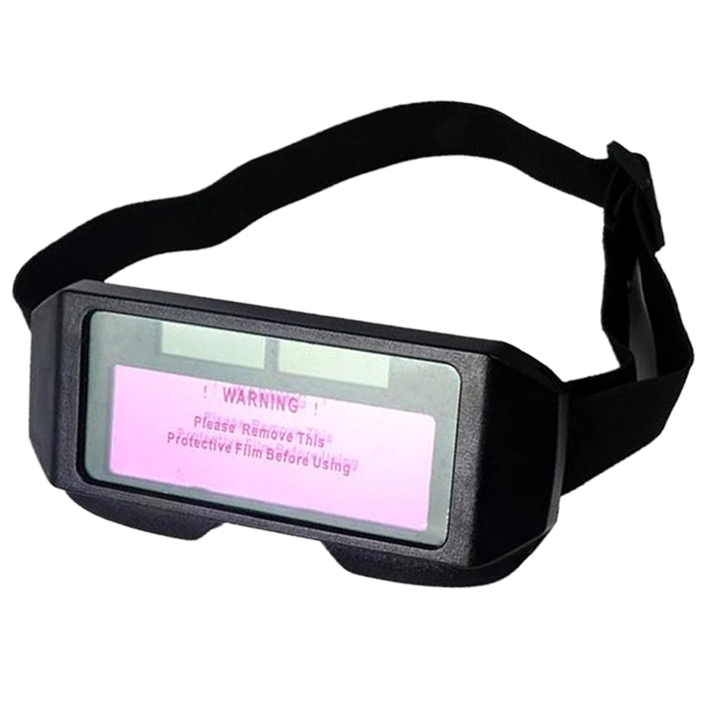  Glasses Solar Powered Automatic Dimming Darkening Professional Eye Protection Glasses Anti- Safety Glasses