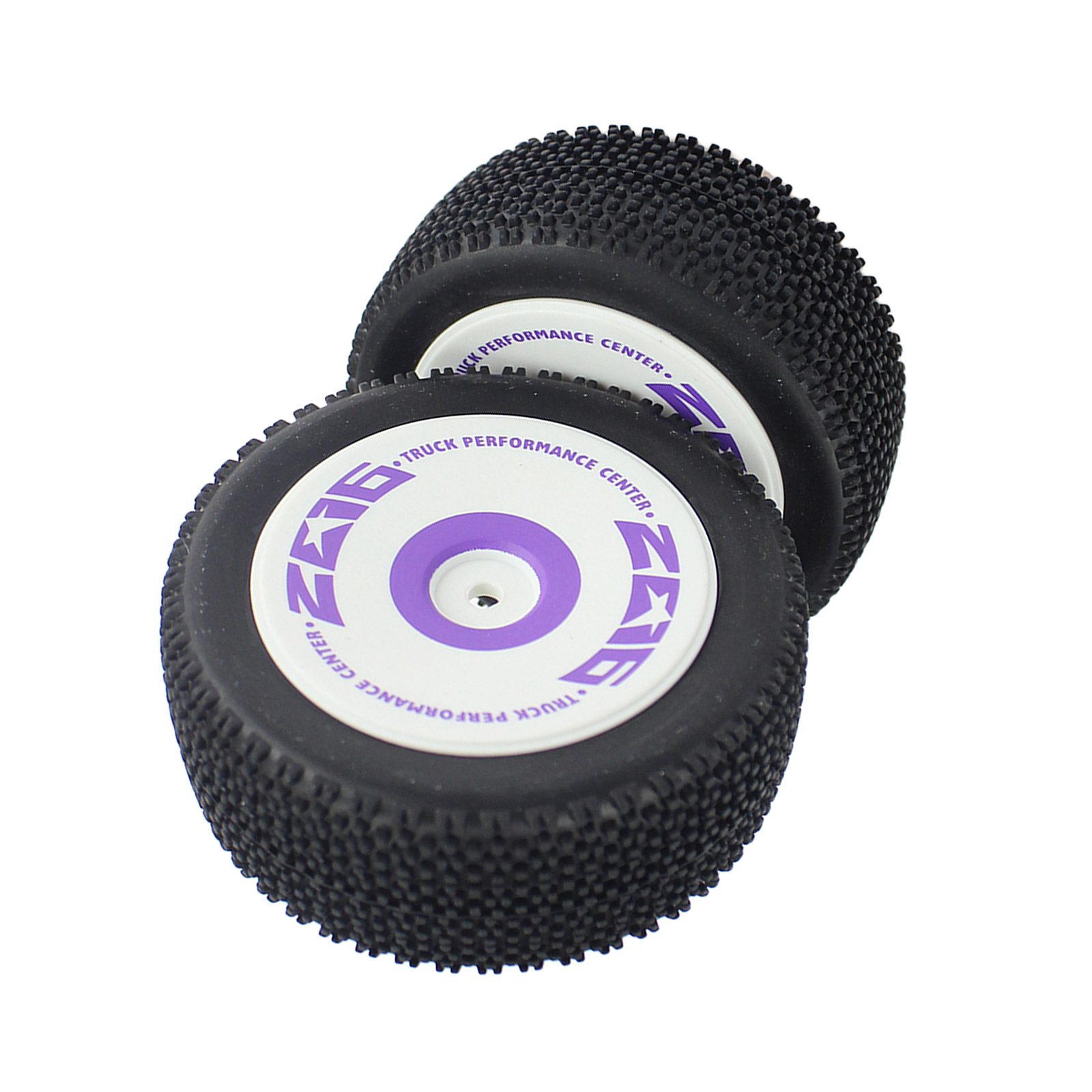 RC Model 73mm Rear Wheel Tire Set for WLTOYS 124019 1/12 RC Car Buggy Truck