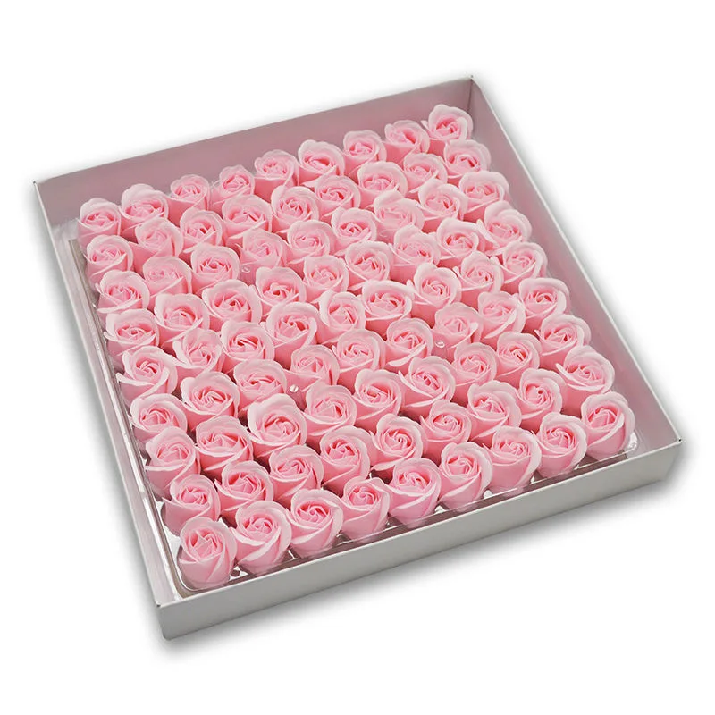 pçs flor artificial rosa cabeça de flor decoração caixa de flor essencial buquê de casamento dia dos namorados daygift exploração sabão flor