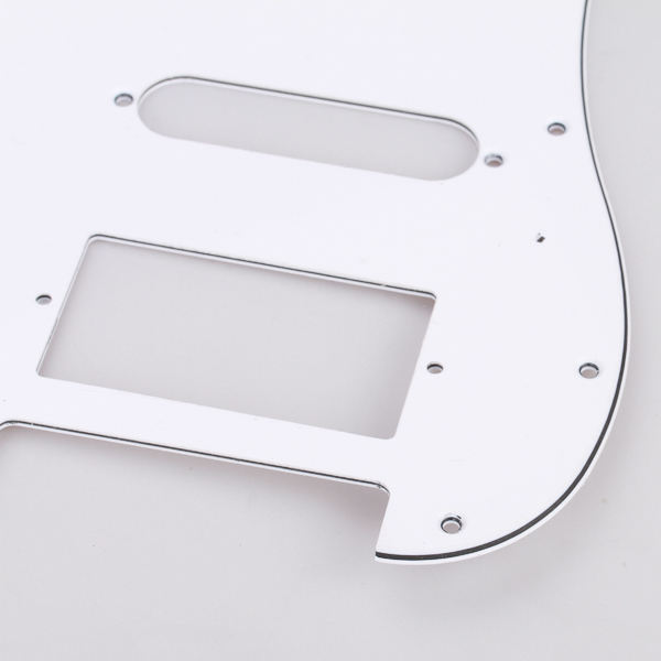 Left Hand PVC Guitar Pickguard Scratch Plate 3 Ply 11 Hole For  SSH
