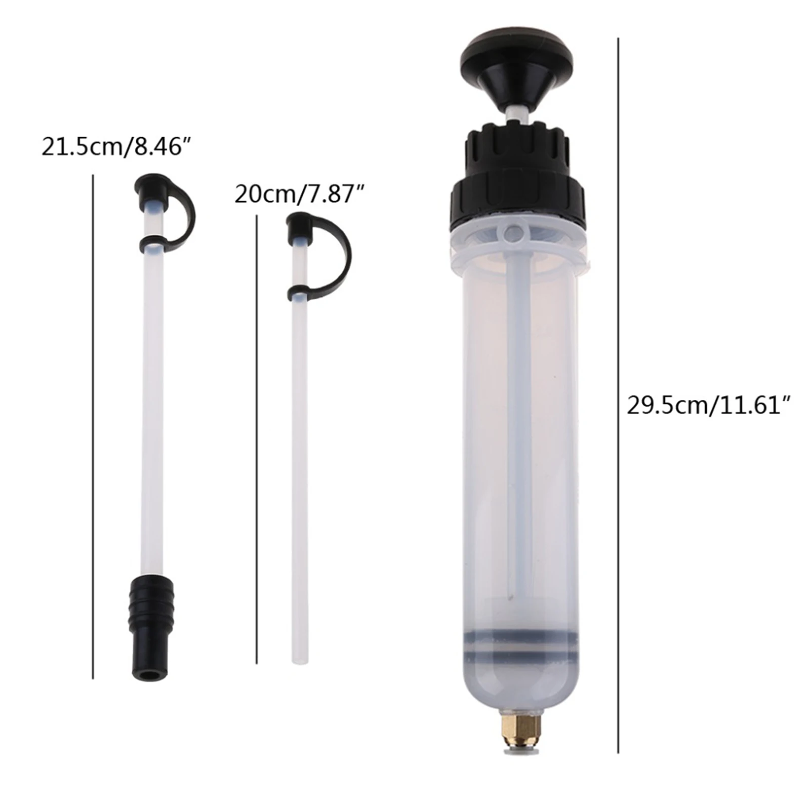 200cc Oil Fluid Extractor, Filling Syringe Pump Manual Suction Vacuum Fuel,for Cars, Brake Fluid Removal