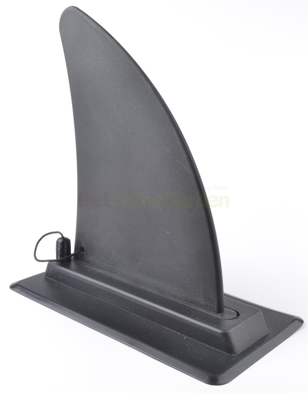 Black Tracking Integral Fin Skeg Watershed Board For Marine Boat Kayak Canoe