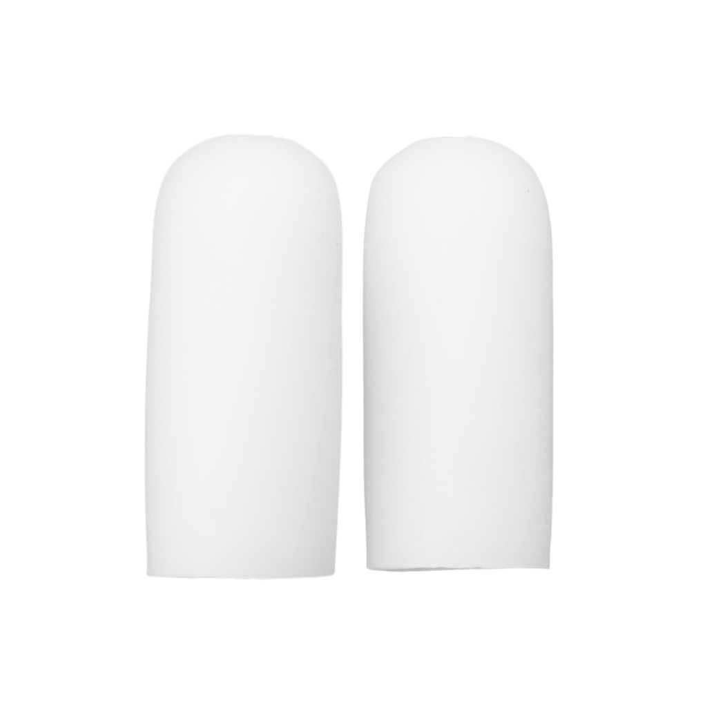 Pair Silicone Gel Protective Toe Protector Cover Cap to Prevent Blisters Corns S