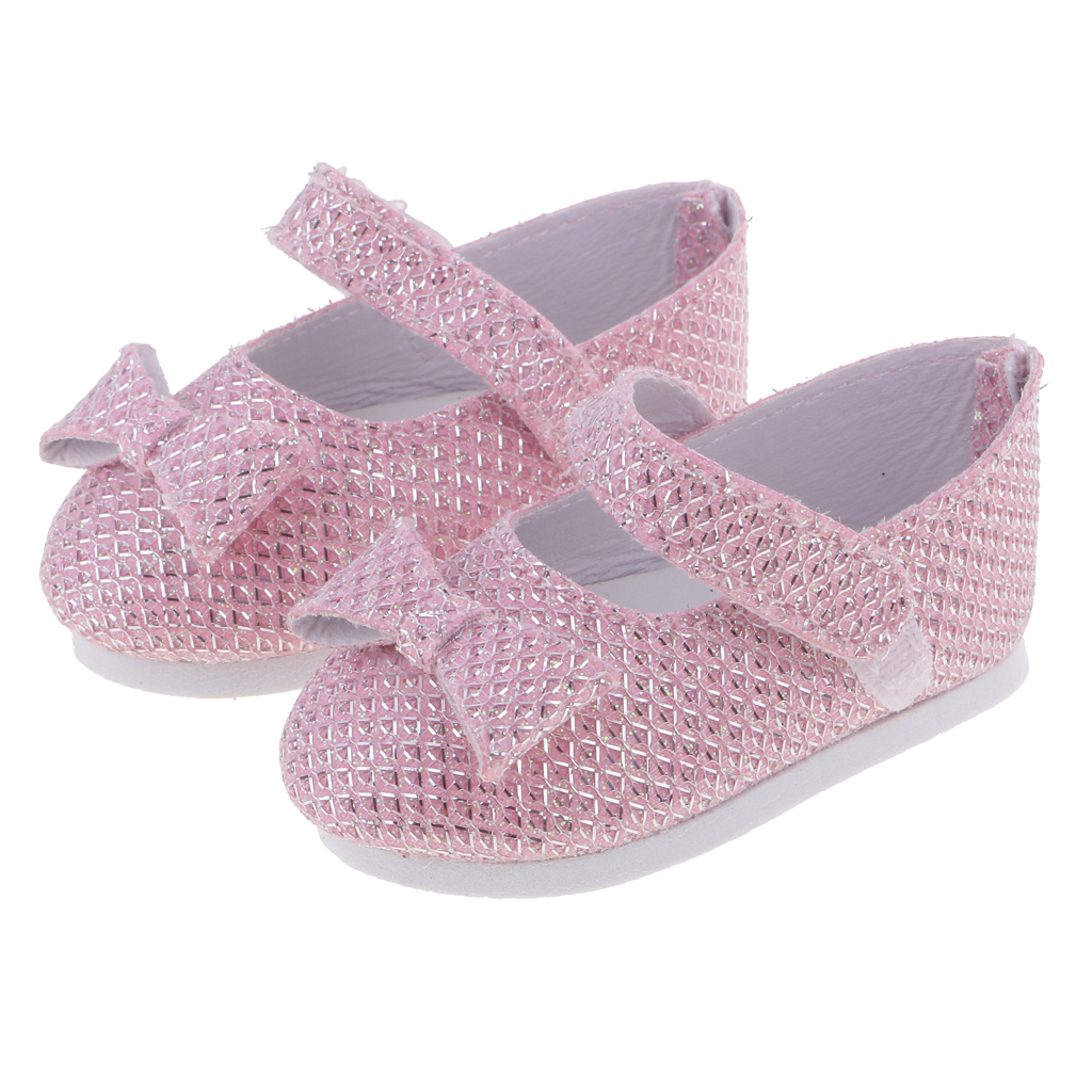 Stylish Outfit Bowknot Shoes Flats for 18