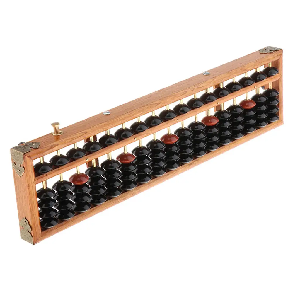 Standard Soroban Abacus Holzspielzeug   17 Stellig Mit 85 Perlen 