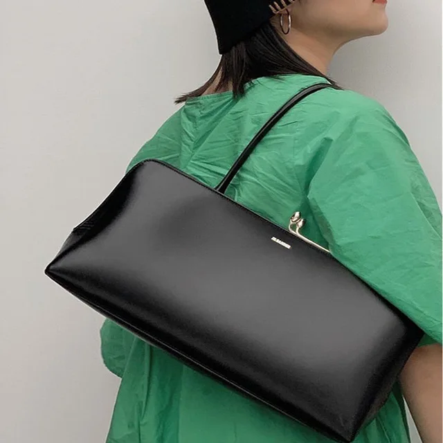 New female bag JIL SANDER 20SS GOJI retro handbag high-end sense of armpit  bag fashion female bag