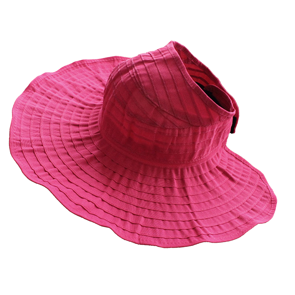 New Arrival High Quality Summer Sportwear Women's Foldable Visor Cloth Hat
