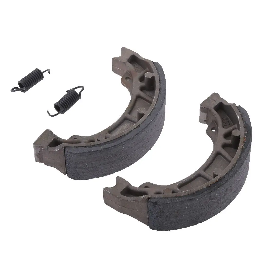 Gray Rear Drum Brake Shoes With Pair Springs EBC For Yamaha PW80 2011 2012