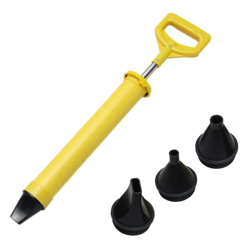 Caulking Cement Lime Pump Grouting Mortar Sprayer Applicator Grout Filling Tools With 4 Nozzles 652A