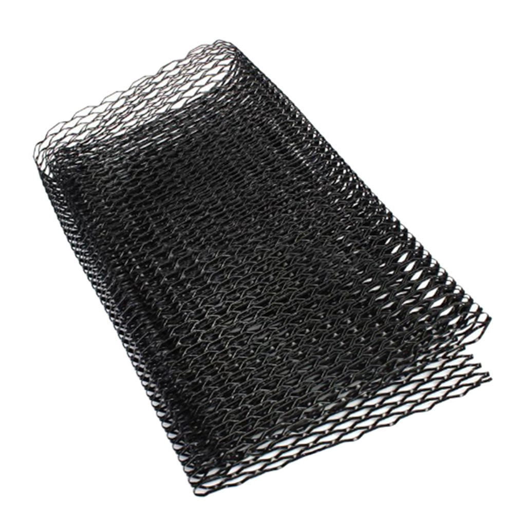 40 Inches x 13 Inches Car Grille Mesh Aluminum Alloy Sheet Grid Universal  Hole 4mmx 8mm