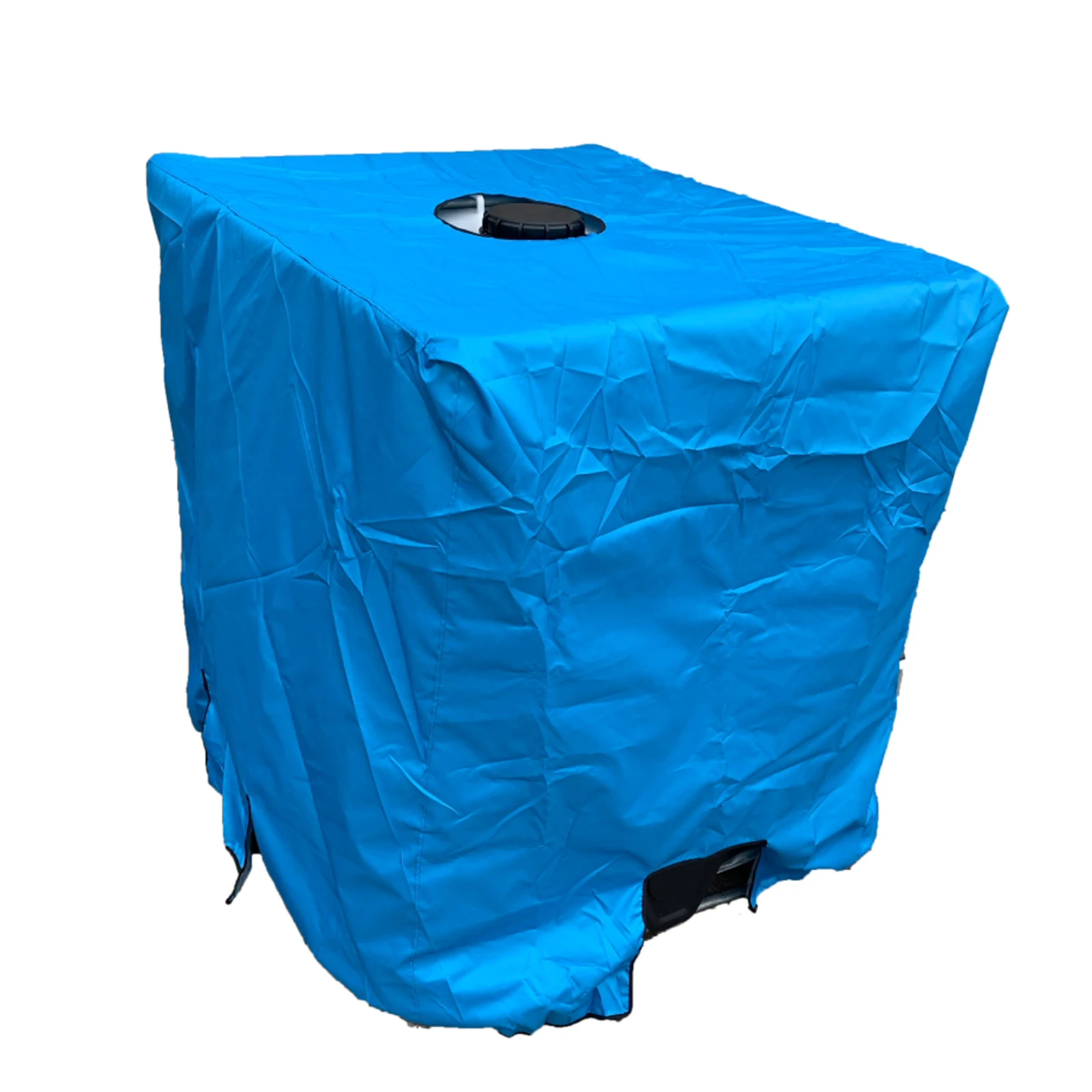 1pc 1000L IBC Ton Barrel Protective Cover Rain Barrels 210D Oxford Cloth Anti-UV Dustproof Water Resistant