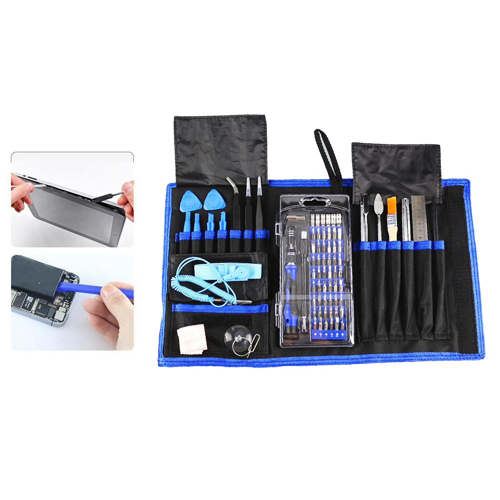 80 in 1 Precision Set Repair Tool Kit Screwdriver Set Professional with Bag for Cell Phone Smartphones  iPad Watch Tablet PC