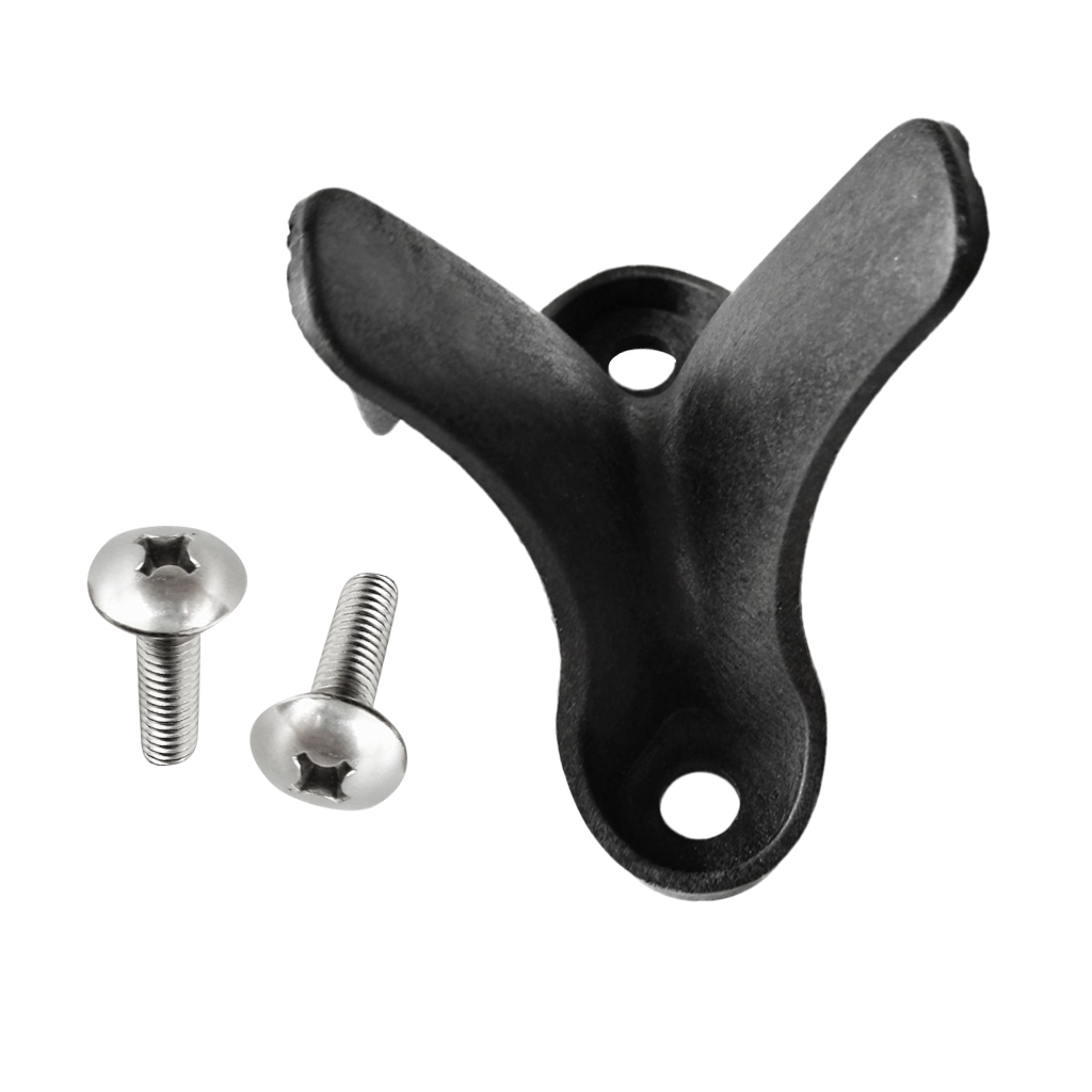Utility Nylon Kayak Rudder Securing Rest Rack Stand with 2pcs Install Screws