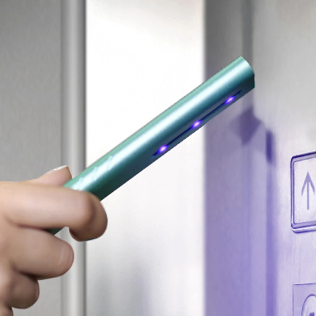 UV Light Sanitizer Wand 99.99% Disinfection for Home Office Car Travel  UV Light Sanitizer Wand Ultraviolet Disinfection