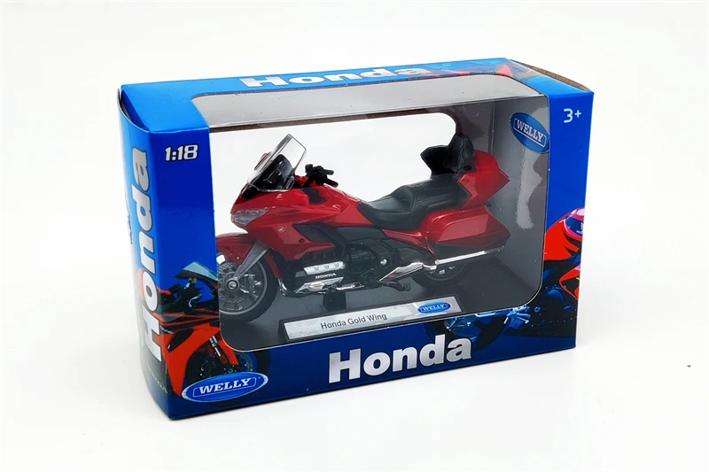 Welly 1:12 2020 Honda Gold Wing Diecast Motorcycle Bike Model Toy New In Box 