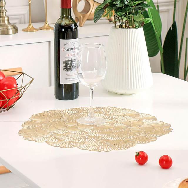 11cm Soft Acrylic Thermal Insulation Tablemats Flower Cup Mat Ins Style Clear  Placemats Protective Kitchen Coaster Tableware - AliExpress