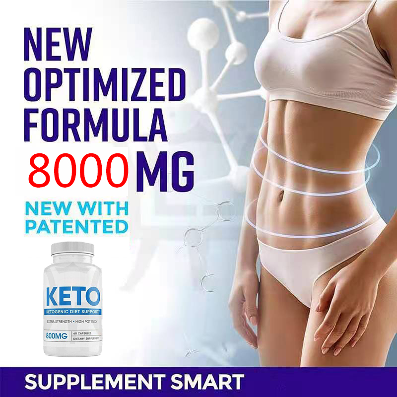 60 Capsules Keto Capsules for Weight Loss and Oil Block Weight Loss Ketone Capsules