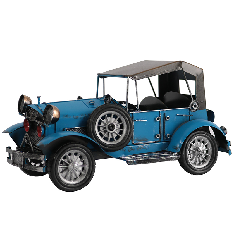 Modelo de carro vintage coleção esculturas de