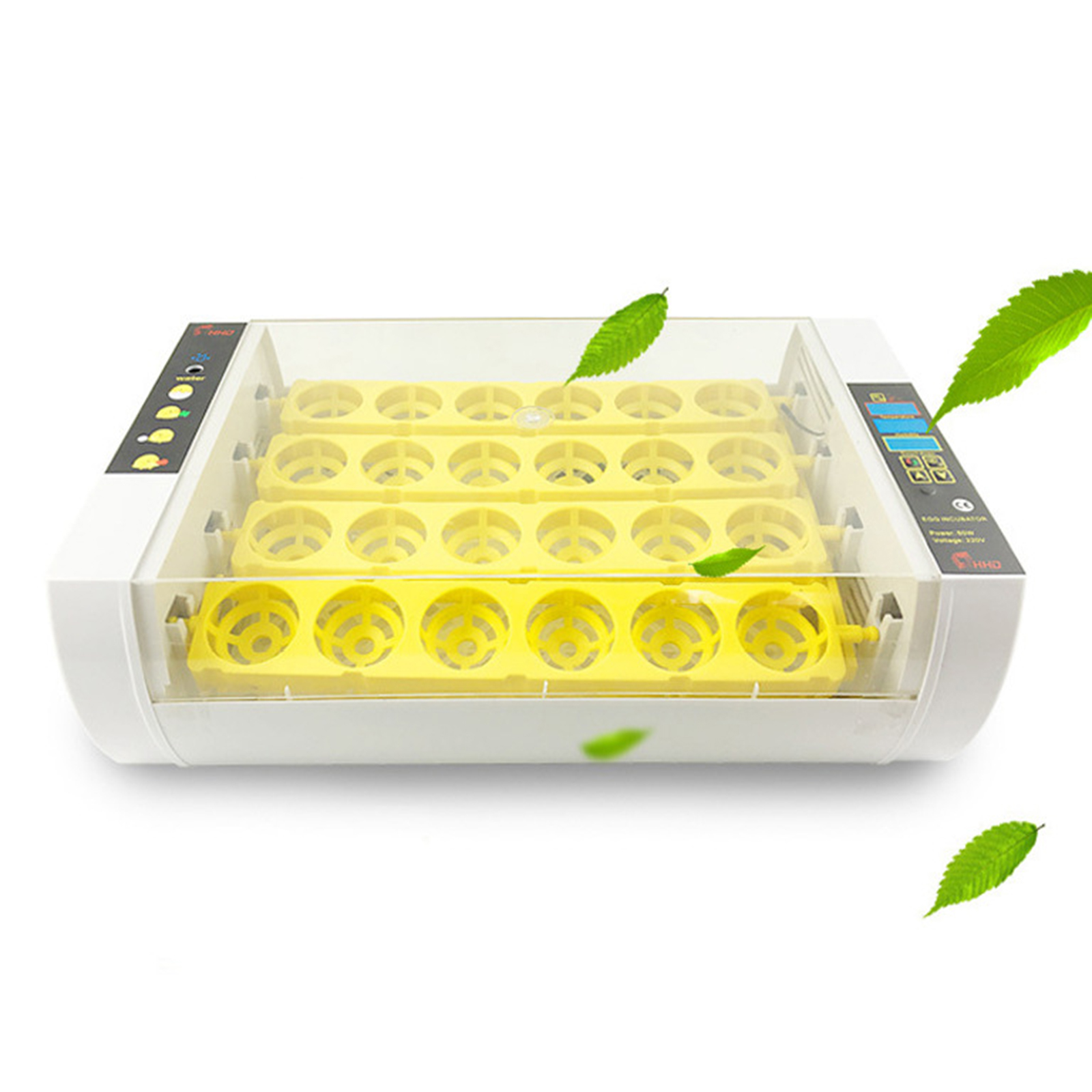 24 Digital Incubator Hatcher Automatic Egg Turning for Hatching Duck Goose