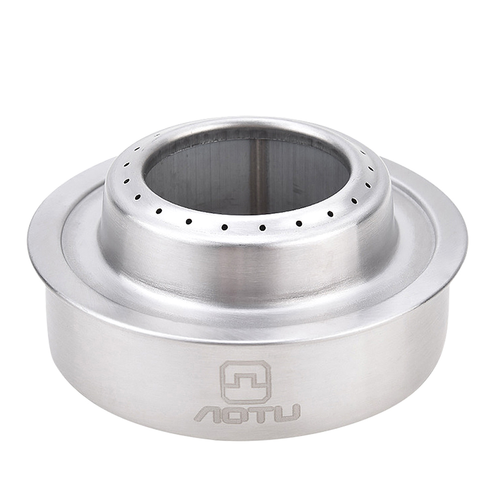 Outdoor Alcohol Burner Camping Cooking Alcohol Burner Spirit   for Campfire, Hiking, Travel, Beach