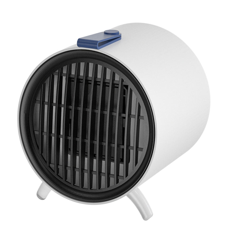 Portable Space Heater 500W Adjustable Efficient Mini Air Warmer Heating Fan for Room Office Bedroom Indoor Desktop