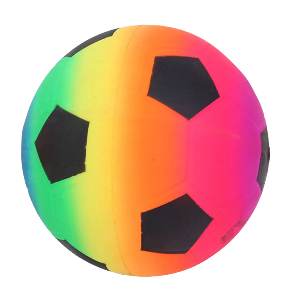 Boys Girls Toy Soccer Ball Toddlers Kids Inflatable PVC Soft Sports Ball Toy