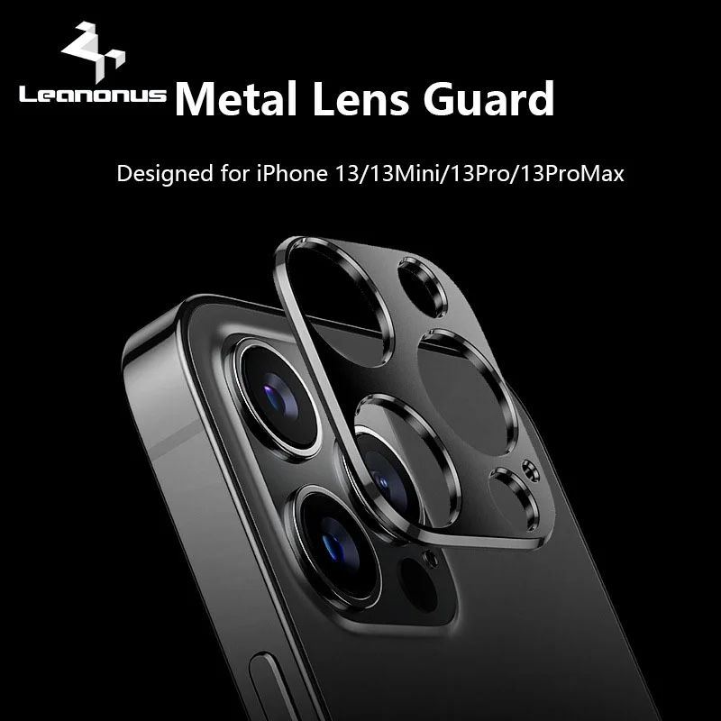 Anti-Scratch Tamoria Camera Lens Protector Compatible for iPhone 13 & iPhone 13 Mini Camera Cover Premium 9H Tempered Glass 99.99% Transparency with Black Circle Design for iPhone 13 6.1 Inch & iPhone 13 Mini 5.4 Inch 3 Pack 