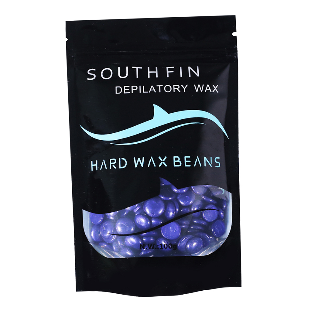 No Strip Painless Hard Wax Beads Women Men Hair Removal Depilatory Waxing Beans for Sensitive Skin 100g/ Bag