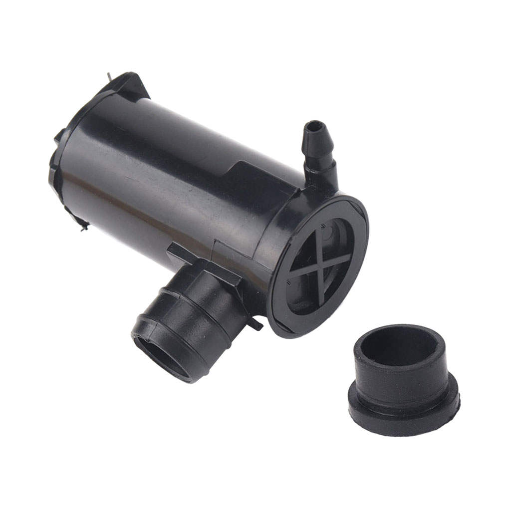Automobile Windshield Washer Pump with Grommet 85310-22080 Fit for Honda Easy to Install Premium Black Professional