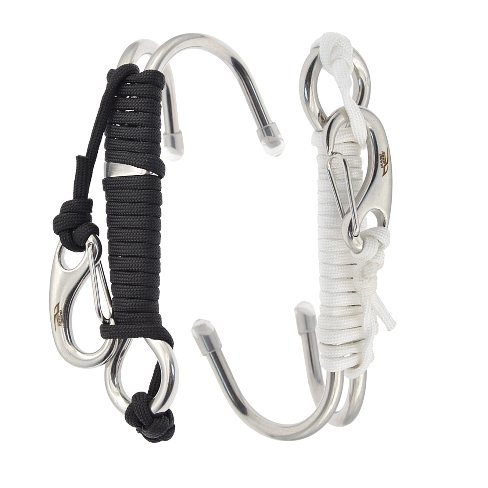  Hook Reef  Hook Spiral Coil Lanyard Double Dual Double Underwater Hook Scuba Diving Reef  Hook For Cave Dive