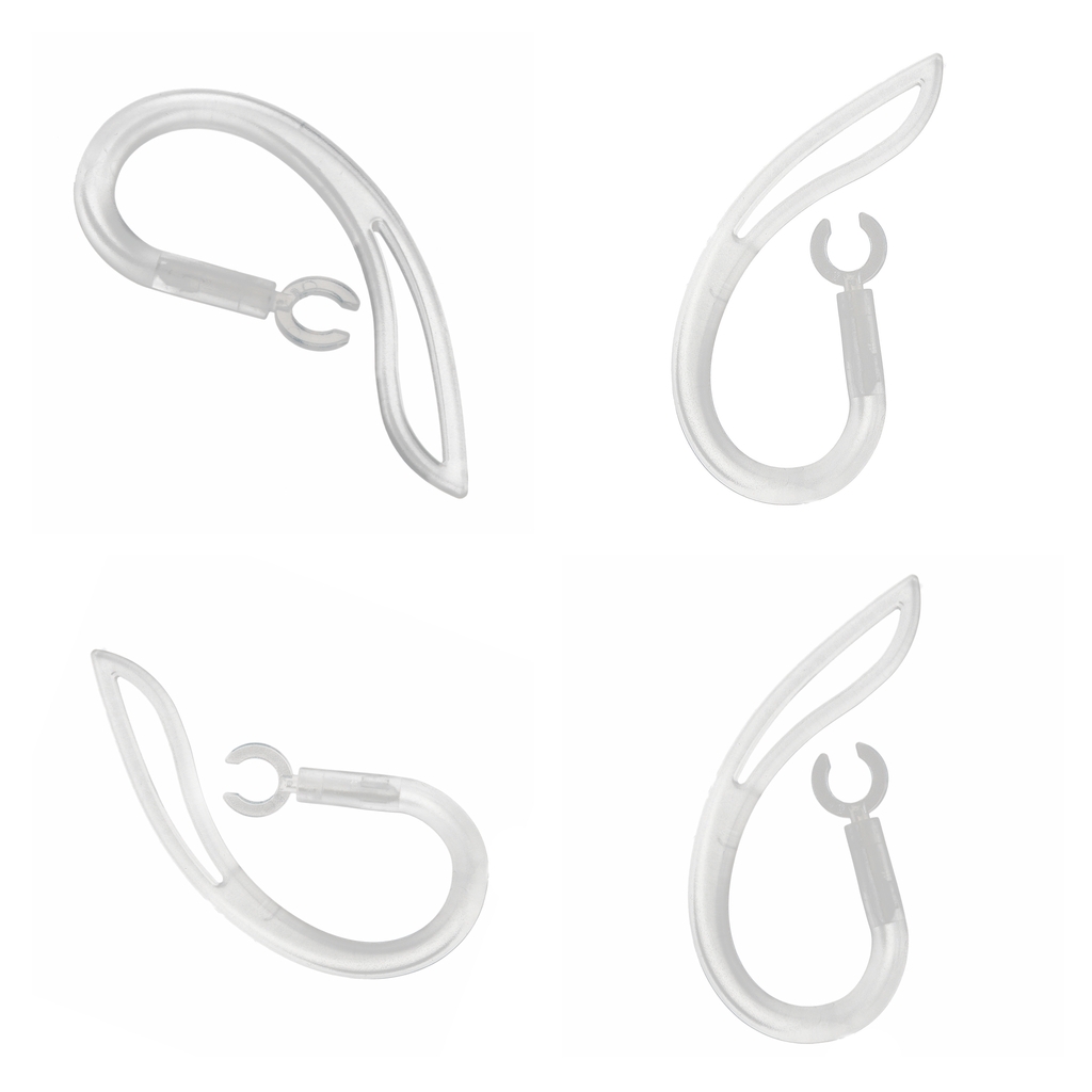 4 pieces Replacement Spare Earhook Ear Hook Earloop For Bluetooth Headset