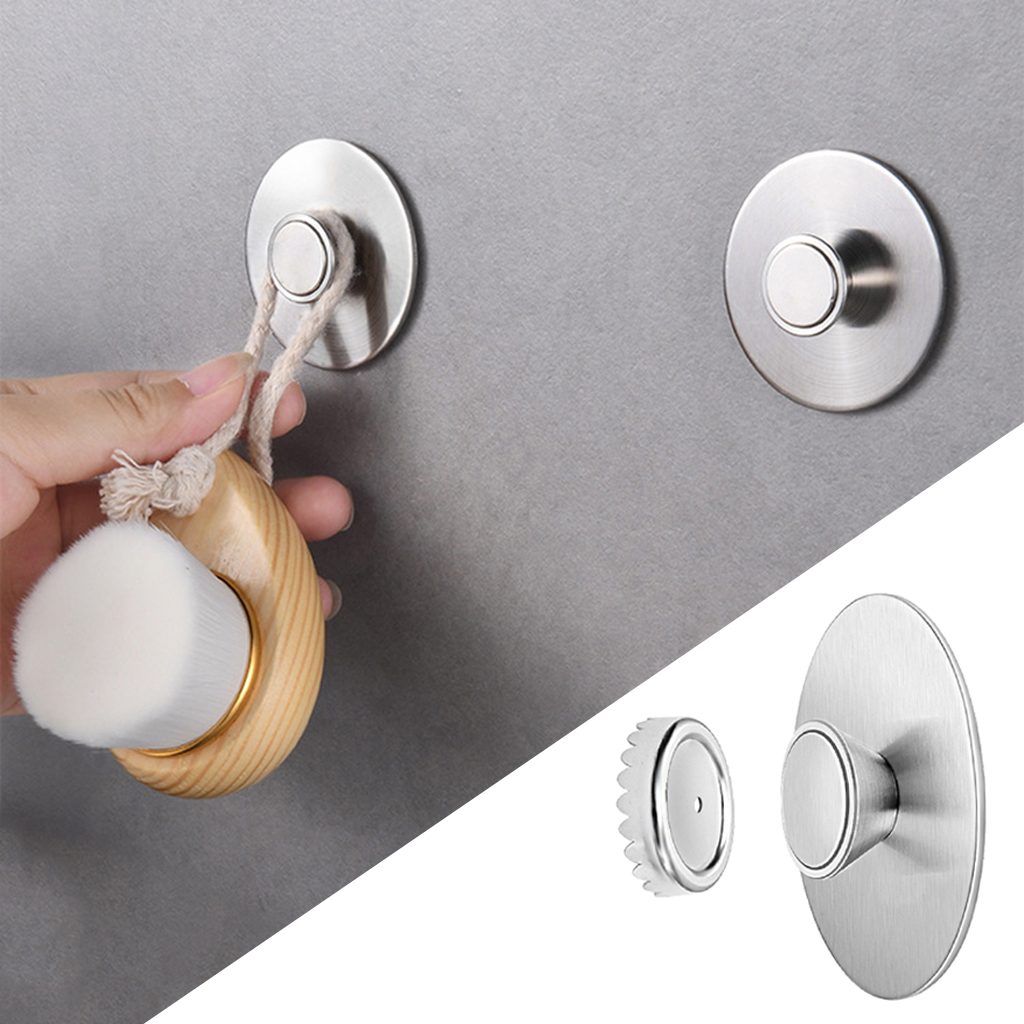 Rustproof Home Magnetic Powerful Soap Holder Stainless Steel Wall Mount New