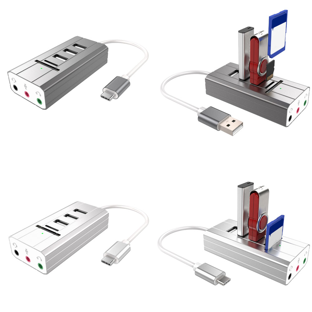 2021 Hubs Compact Converter Exterior Sound Card
