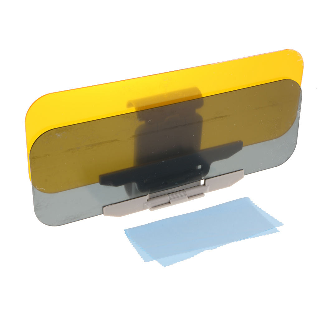 Day & Night Anti- Car Windshield Visor 2 in 1 Sun Shield Driving Mirror