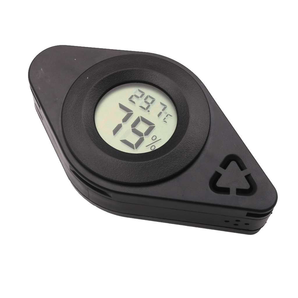 Digital Guitar Case Sound Hole Electronic Hygrometer Thermometer Humidifier