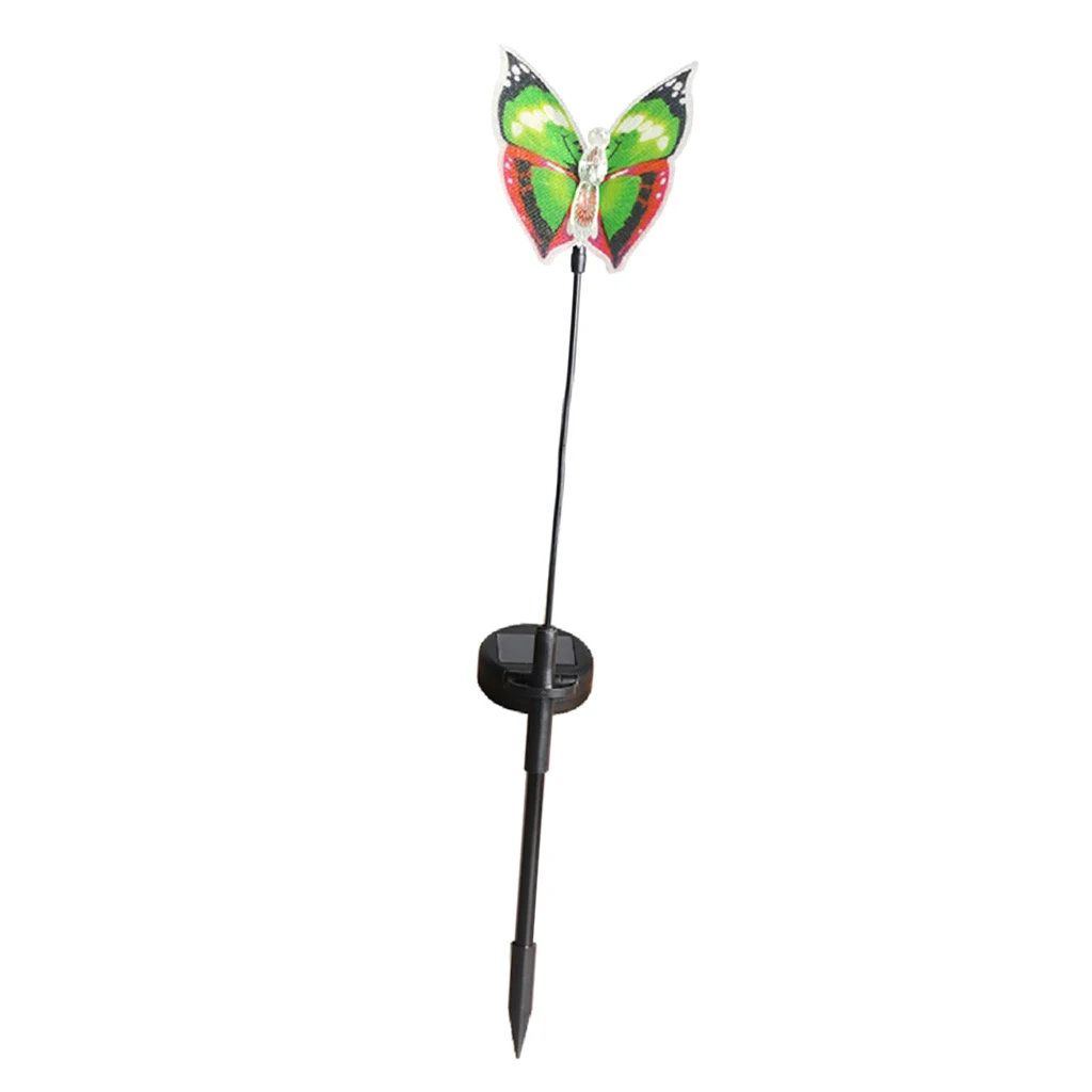 Butterfly Solar Powered Color Changing LED Garden Lights, Automatic Led for Patio Yard and Garden Lawn Light Ornaments