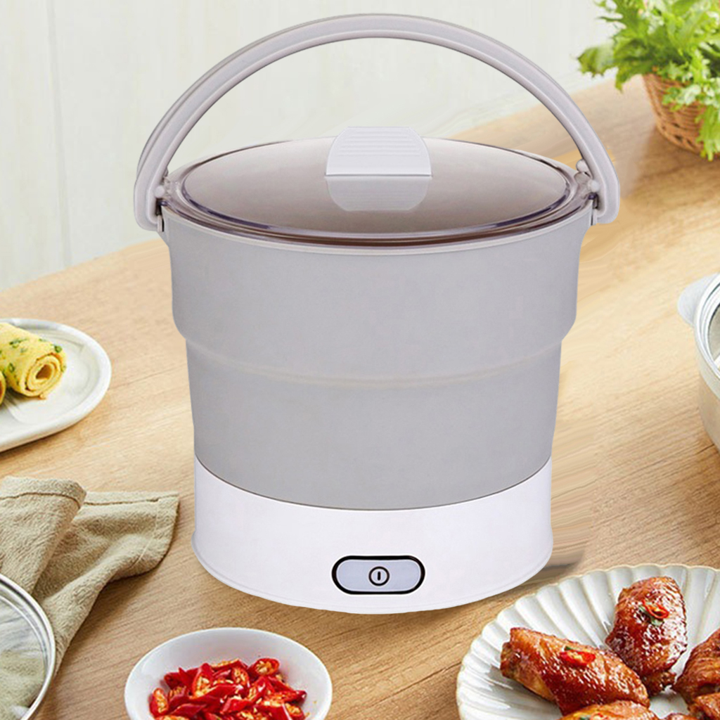 Food Grade Electric Hot Pot Dormitory Party Stainless Steel Base Easy Clean