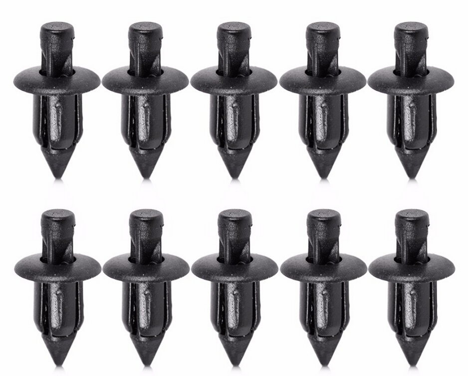 50Pcs Push-Type Retainer Clips Fender Bumper Trim 90116-675-003ZA for Honda