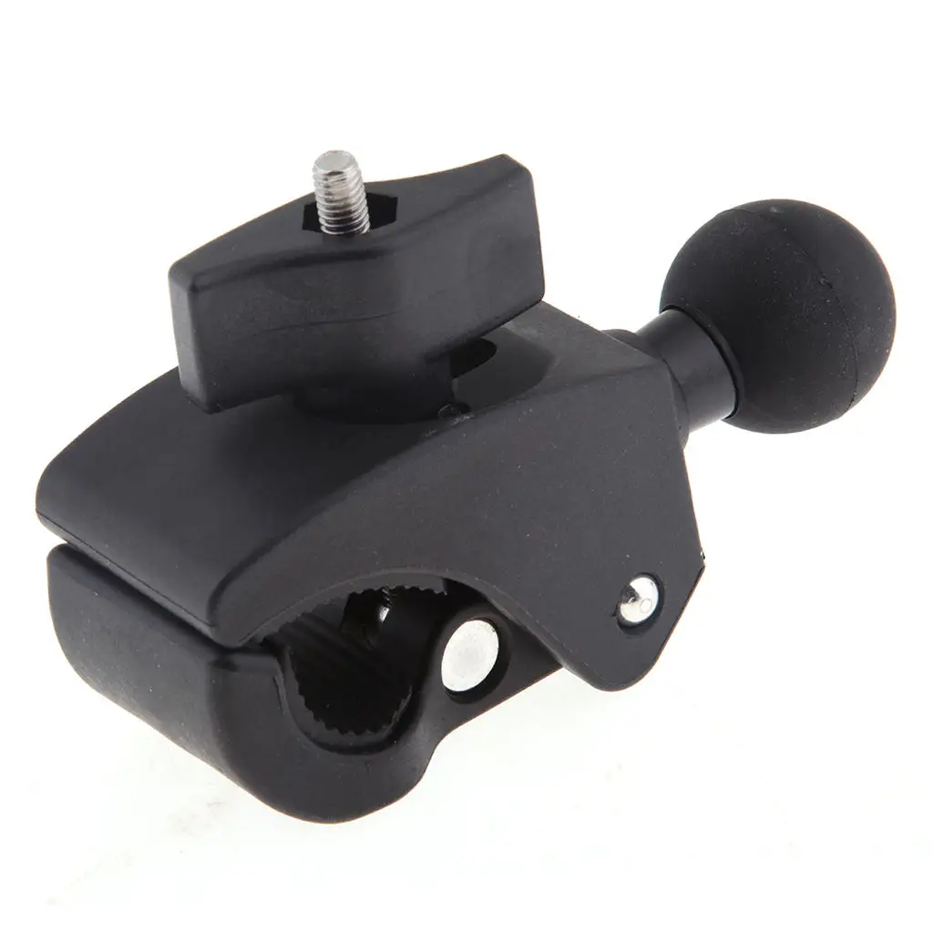 1`` Motorbike Ball Adapter Clamp Handlebar Mount 16-38mm Socket Phone Holder Universal for Camera GPS Cell Phones