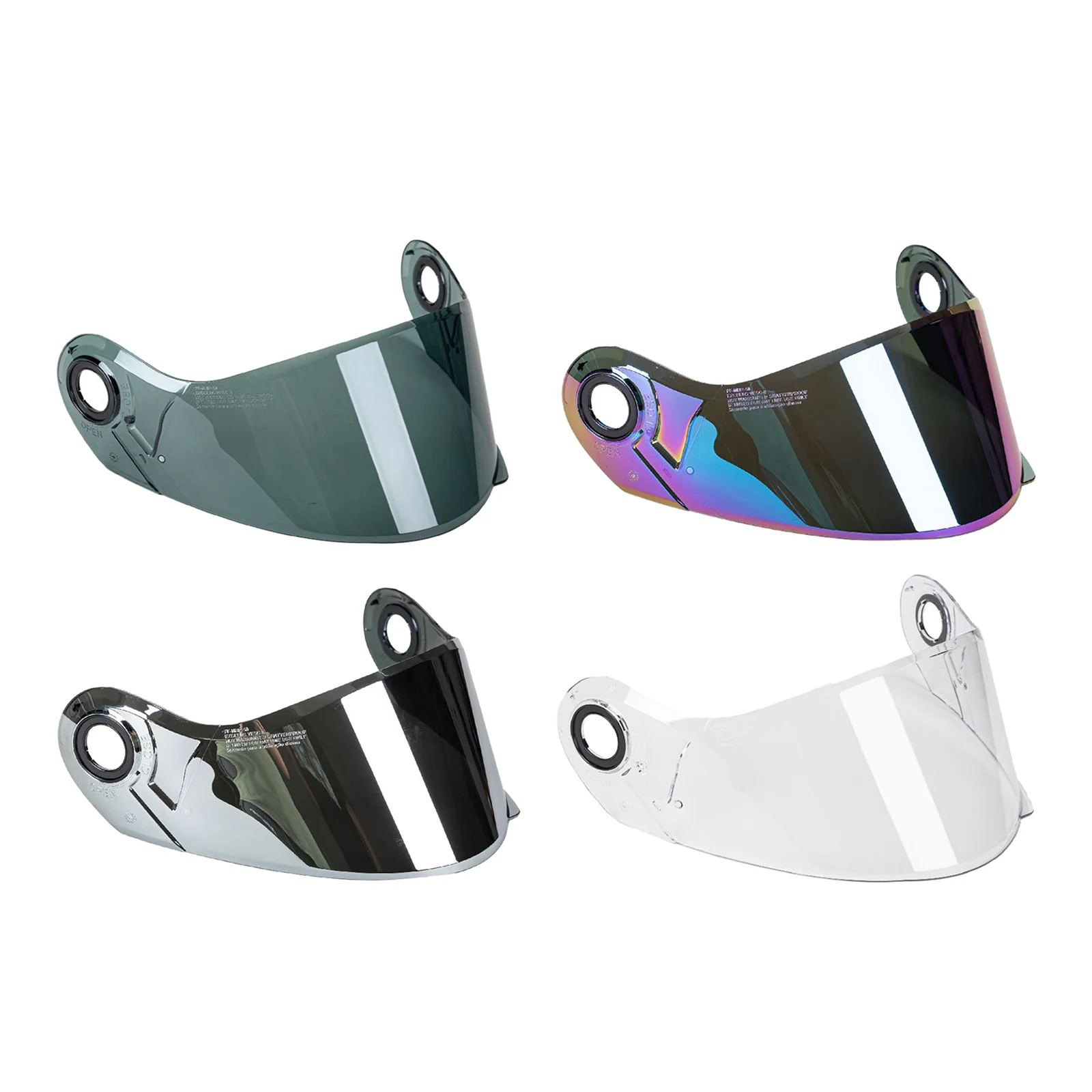 Motorcycle Flip Up Full Face Helmet Visor Lens Replacements Face Shields Anti-UV Anti-Scratich for LS2 FF370 FF325 Helmets