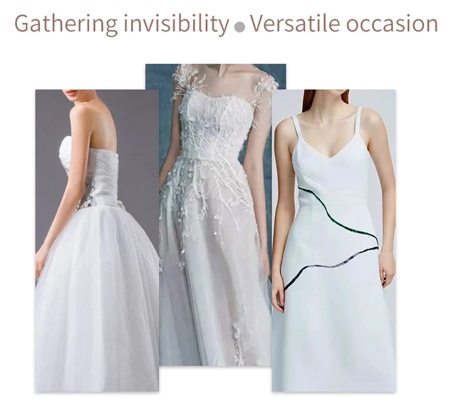 Invisible Push Up Bra Strapless Bras Dress Wedding Party Sticky  Self-adhesive Silicone Brassiere Breathable Deep U Bra Underwear -  AliExpress